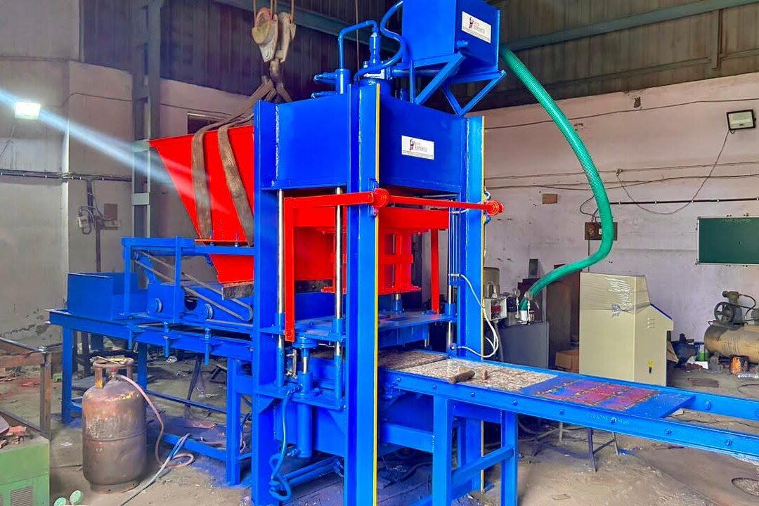concrete block making machine manufacturer in Dhanbad
