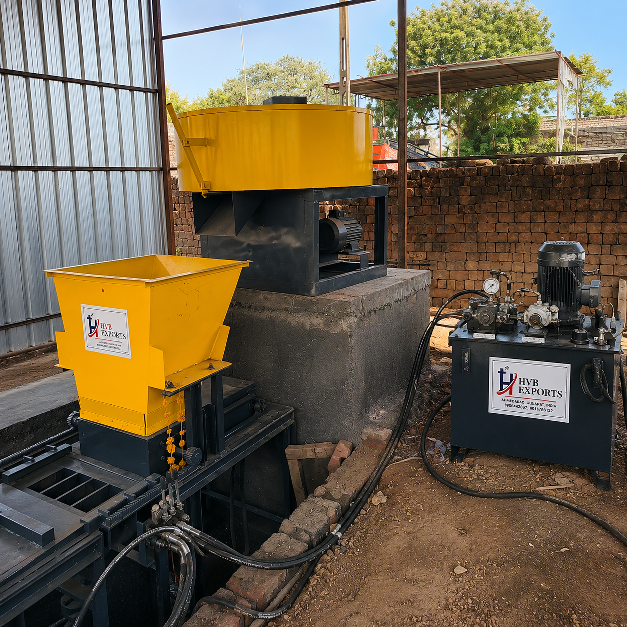 Fly Ash Bricks Machine